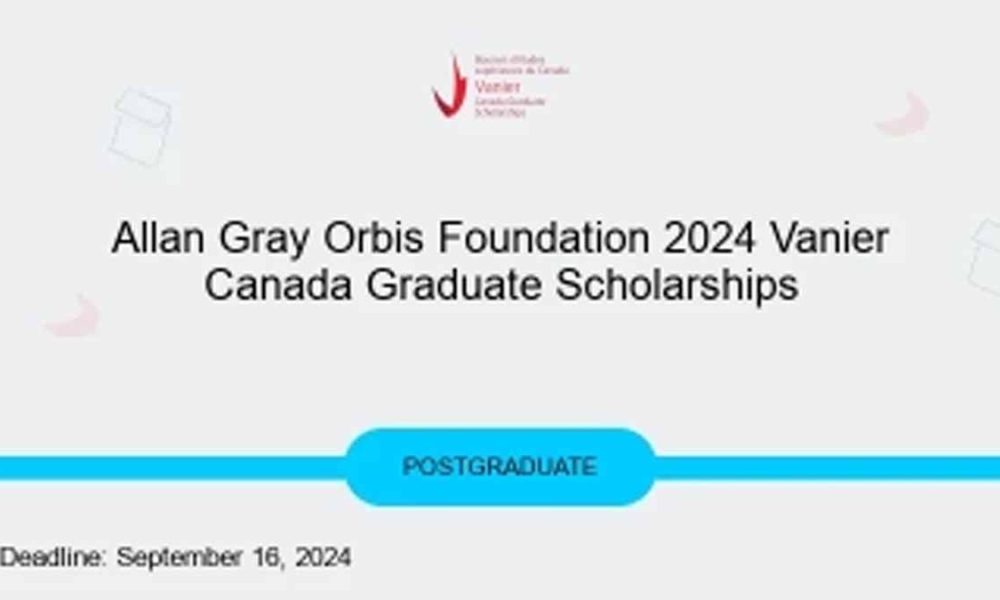 Allan Gray Orbis Foundation Vanier Canada scholarship