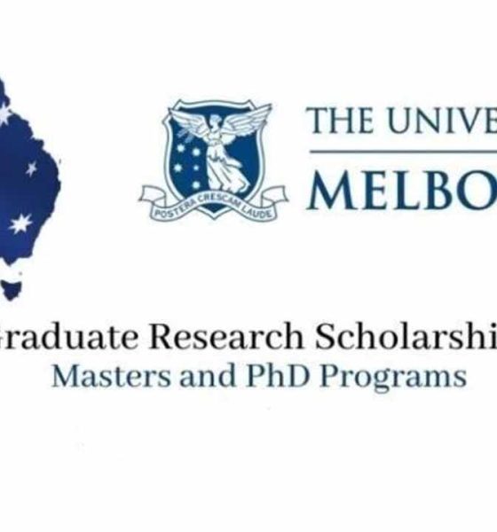 University Of Melbourne Scholarships For Masters And PhD Study In Australia