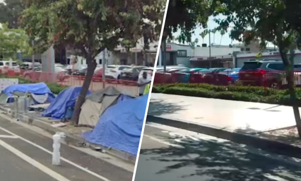 Homeless encampments disappear days before LA hosts CicLAvia – NBC Los Angeles