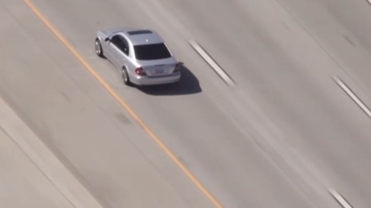 Officers chase Mercedes-Benz driver in 4 SoCal counties – NBC Los Angeles