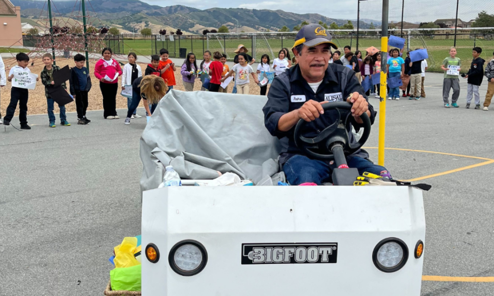 School custodian receives emotional celebration for his retirement – NBC Los Angeles