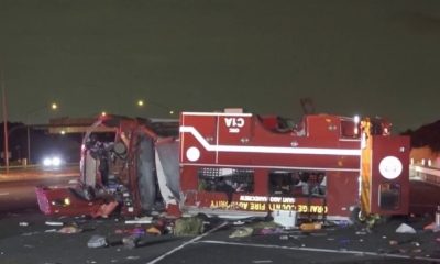 8 firefighters injured in crash on Irvine freeway – NBC Los Angeles