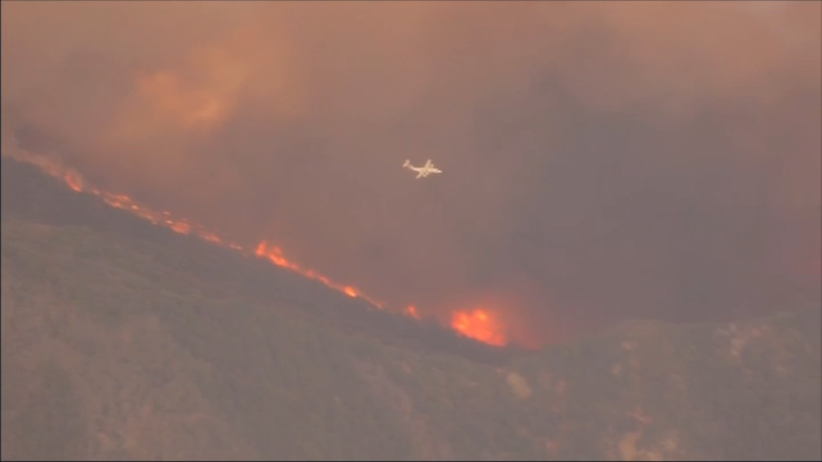 Airport Fire doubles in size in hours in Trabuco Canyon – NBC Los Angeles