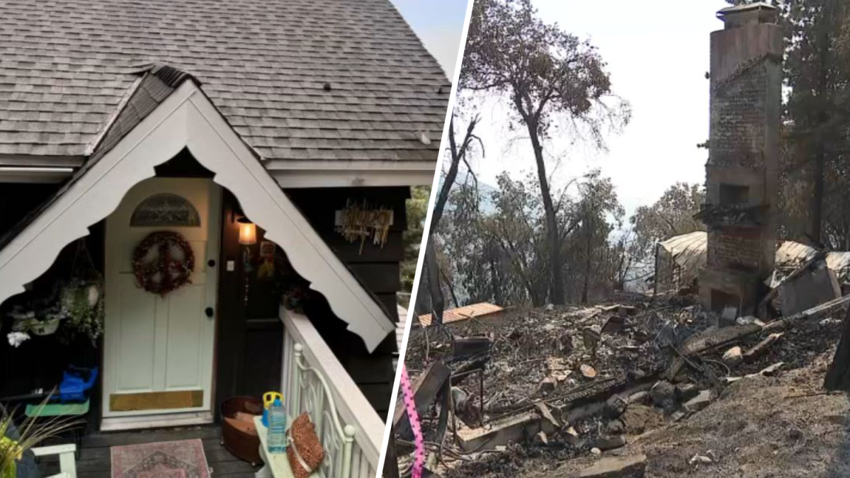 Arson wildfire destroys family’s Running Springs home – NBC Los Angeles