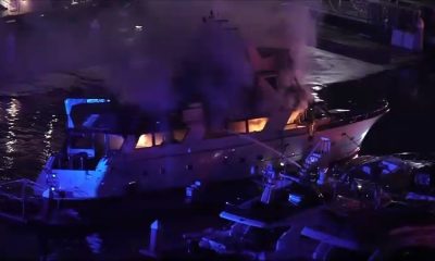 Boat goes up in flames in Marina del Rey – NBC Los Angeles