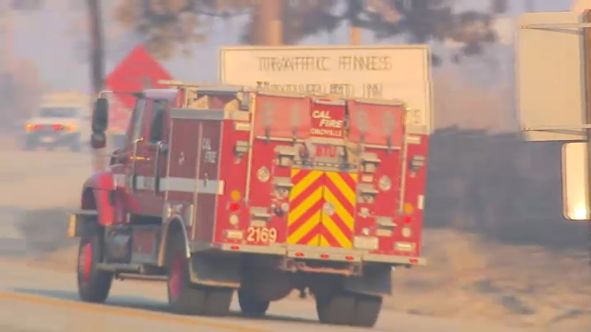 Bridge Fire holds at 54k acres with 9% containment – NBC Los Angeles