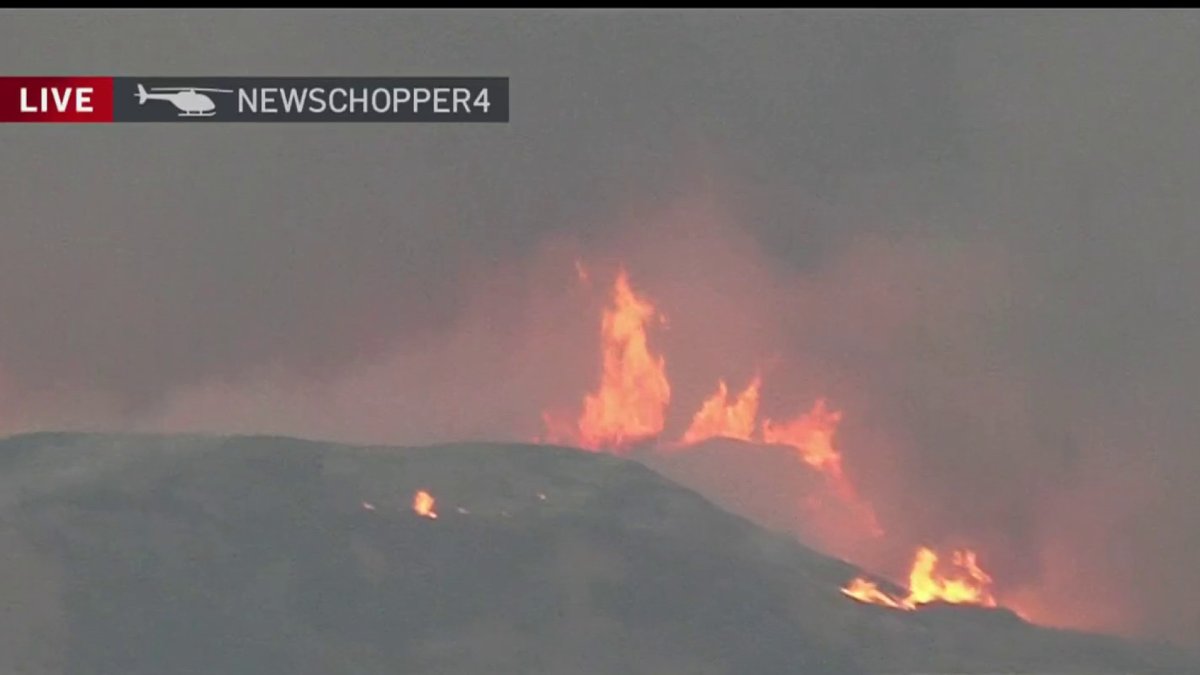 Bridge Fire in Angeles National Forest grows – NBC Los Angeles