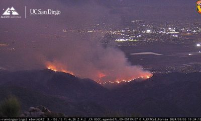 Brush fire burns near homes in Highland – NBC Los Angeles