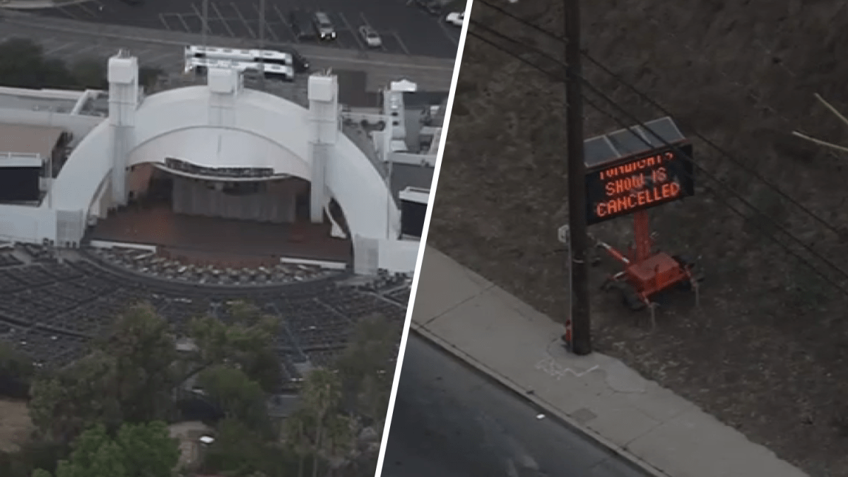 Concert at Hollywood Bowl canceled after power outage – NBC Los Angeles