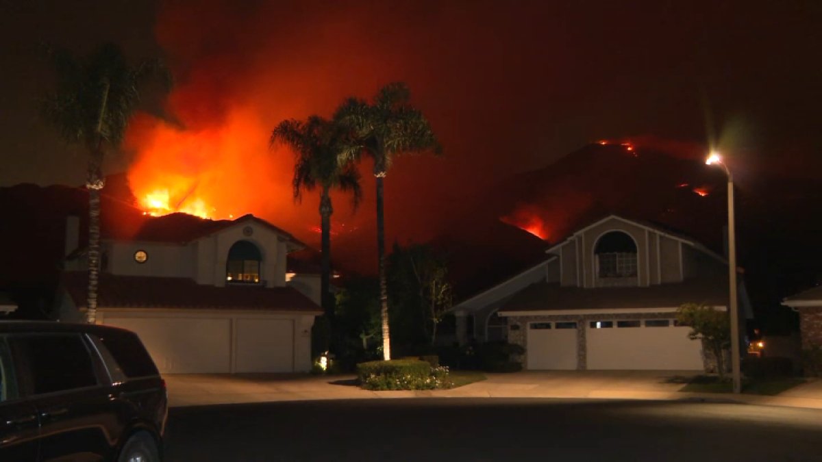 Cooler temps help firefight effort – NBC Los Angeles