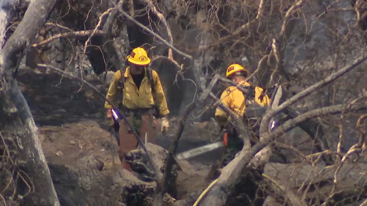 Crews gain containment of 36% – NBC Los Angeles