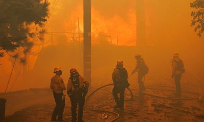 Firefighters strengthen control lines on the Line Fire – NBC Los Angeles