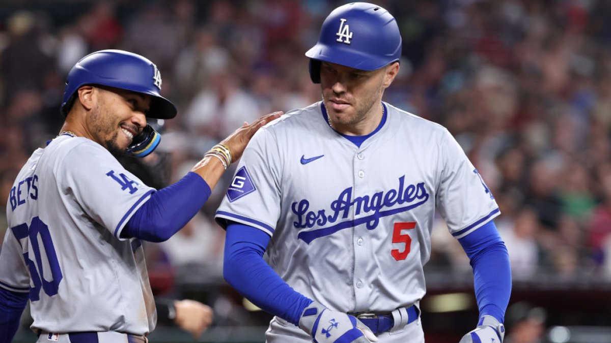 Freddie Freeman hits 2 homers, Shohei Ohtani steals 3 bases as Dodgers take 3 of 4 from D-backs with an 11-6 win – NBC Los Angeles