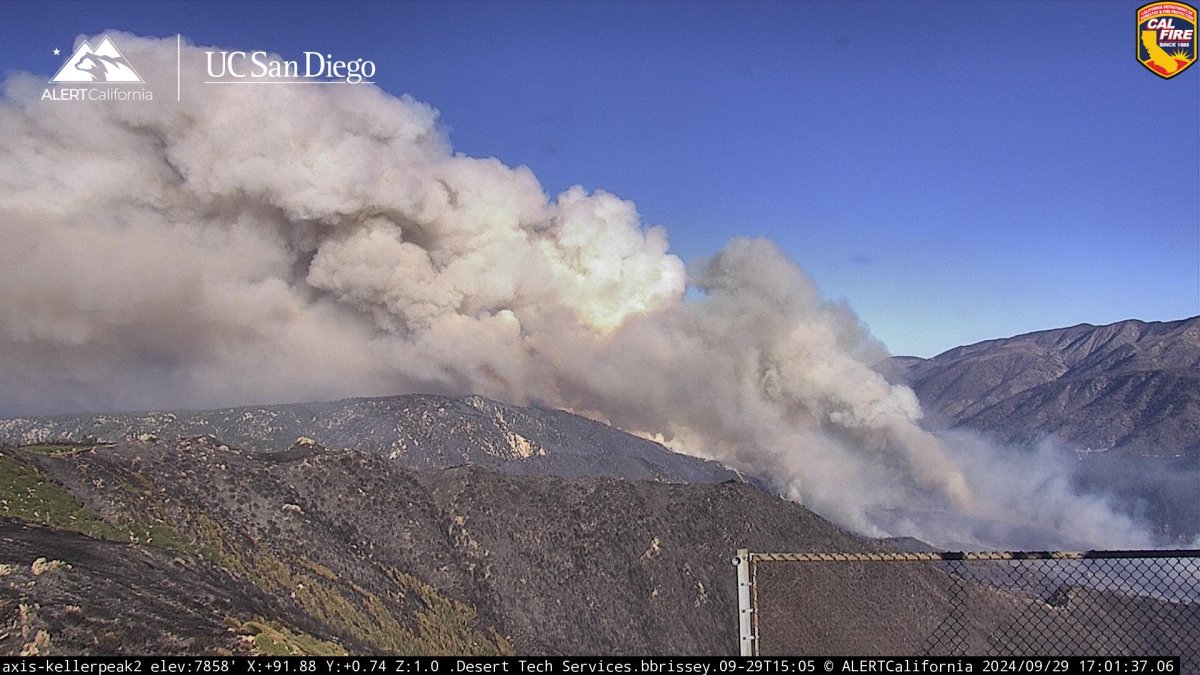 Line Fire flares up, prompts new evacuation order in San Bernardino County – NBC Los Angeles