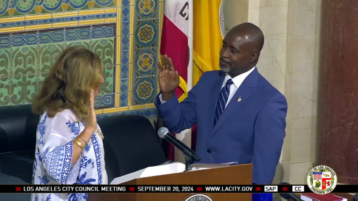 Marqueece Harris-Dawson swears in as LA City Council President – NBC Los Angeles