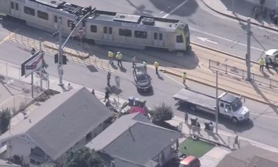 Metro train and car collide in East LA – NBC Los Angeles