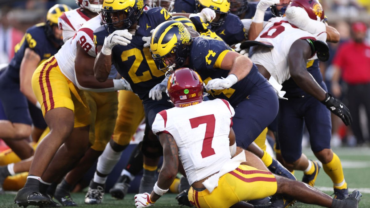 No. 11 USC Trojans fall to No. 18 Michigan 27-24 in first Big 10 conference game – NBC Los Angeles