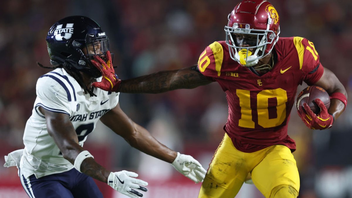 No. 13 USC’s revitalized defense dominates again in a 48-0 blowout of Utah State – NBC Los Angeles