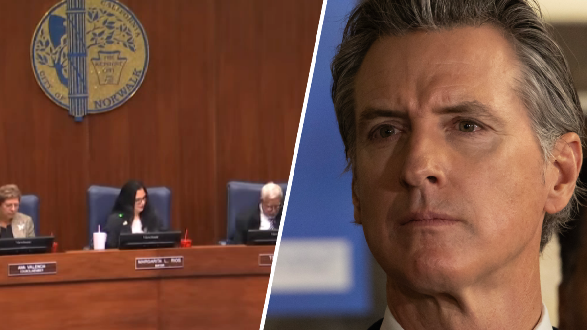 Norwalk defies Newsom’s threat, extends homeless shelter ban – NBC Los Angeles