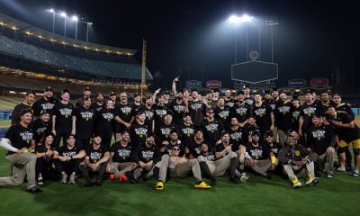 Padres turn triple play to clinch playoff spot with 4-2 win over Dodgers – NBC Los Angeles