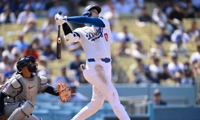 Shohei Ohtani hits 46th homer to tie career high, Dodgers beat heat, Guardians 4-0 – NBC Los Angeles