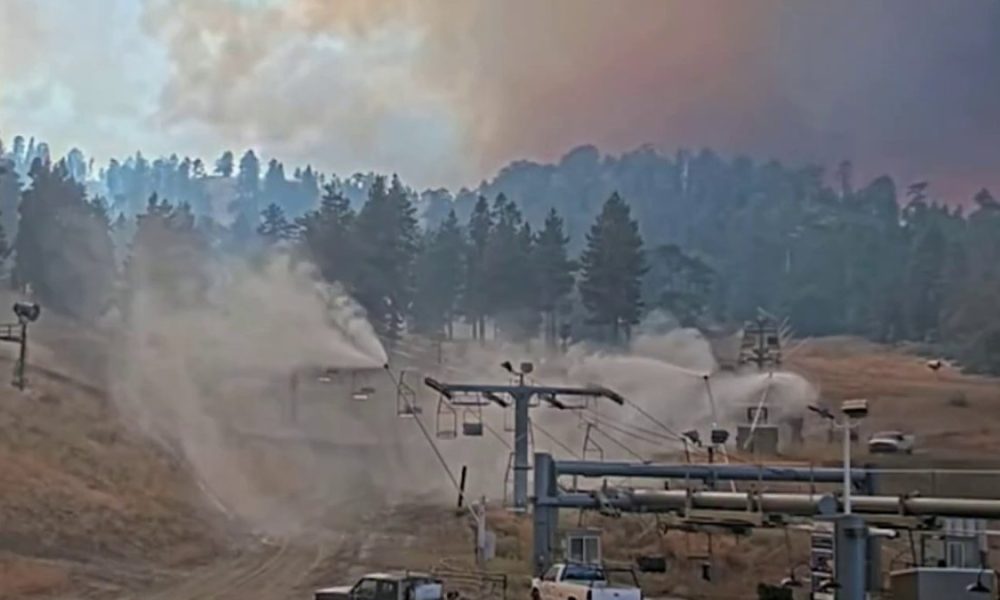 Snow-makers save Mountain High ski resort from Bridge Fire – NBC Los Angeles