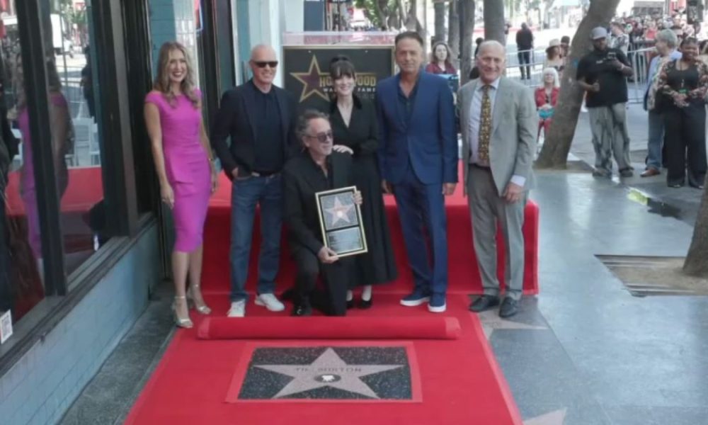 Watch the Tim Burton Hollywood Walk of Fame ceremony – NBC Los Angeles