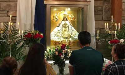 Replica image of second-most visited Virgin Mary visits SoCal – NBC Los Angeles