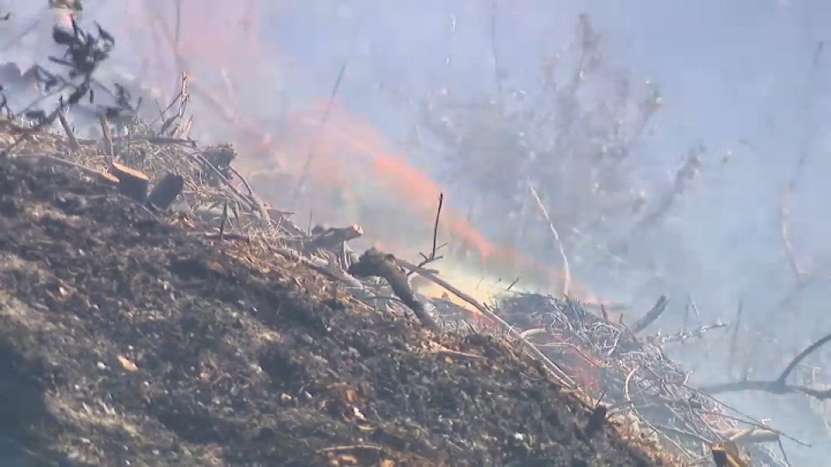 San Bernardino County Line Fire containment drops – NBC Los Angeles