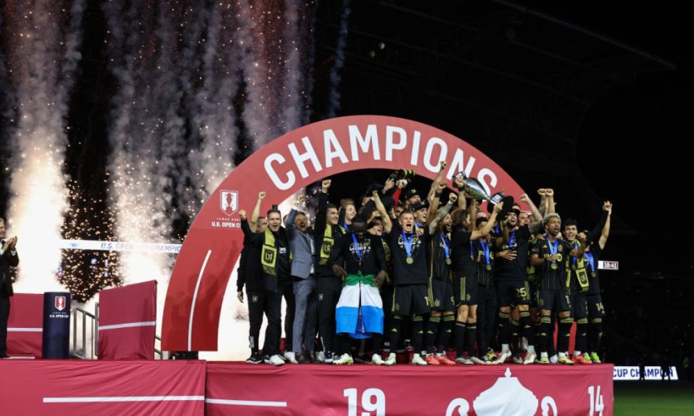 LAFC ends four-game losing streak in title games with 3-1 victory over Sporting KC in 2024 U.S. Open Cup Final – NBC Los Angeles