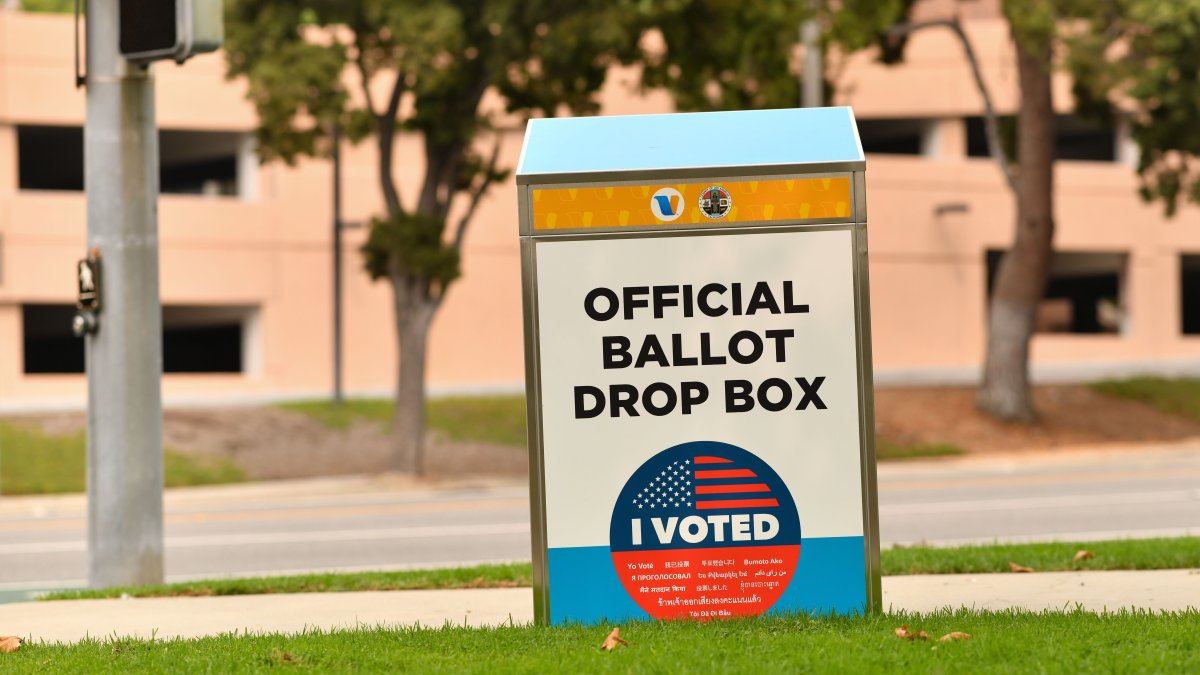 Ballot drop boxes open across Southern California – NBC Los Angeles