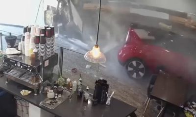 Car hits Tarzana coffee shop, owners say minor injuries a miracle – NBC Los Angeles