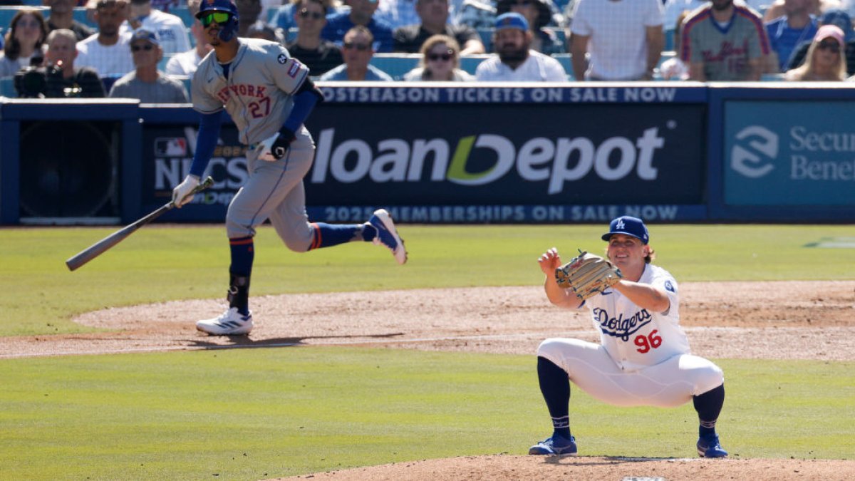 Dodgers can’t overcome early six-run deficit in 7-3 loss to Mets in Game 2, NLCS even at one game apiece – NBC Los Angeles