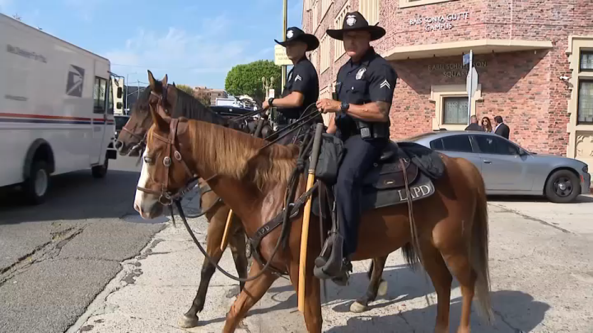 LAPD adding extra patrols for Los Angeles Jewish community – NBC Los Angeles