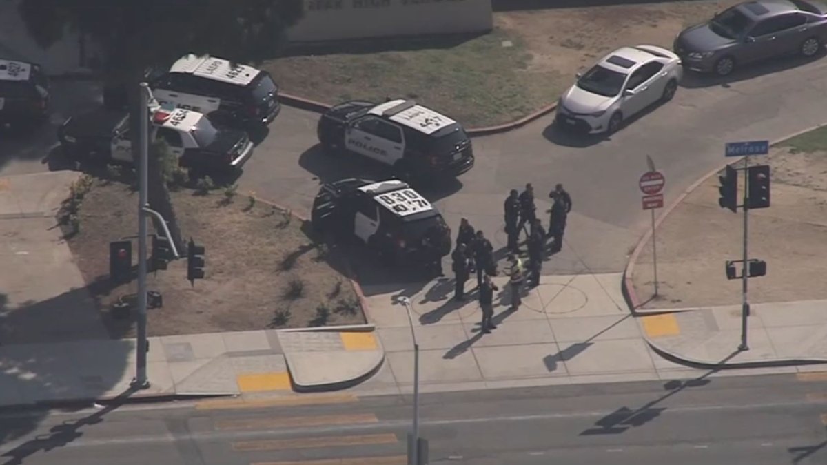 Lockdown lifted at Fairfax High School after police search – NBC Los Angeles