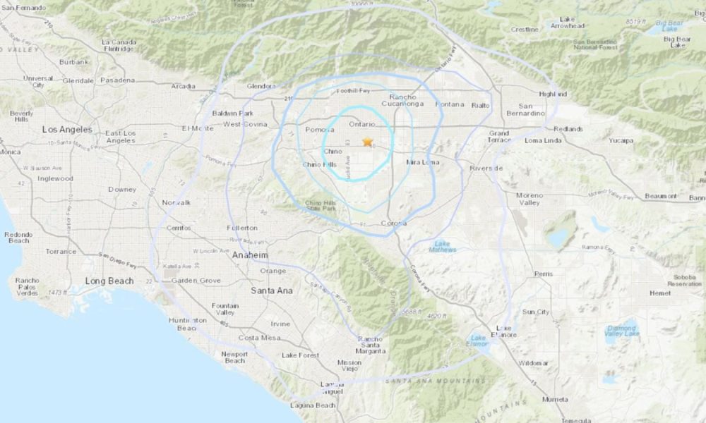 Ontario earthquake shakes parts of Southern California – NBC Los Angeles