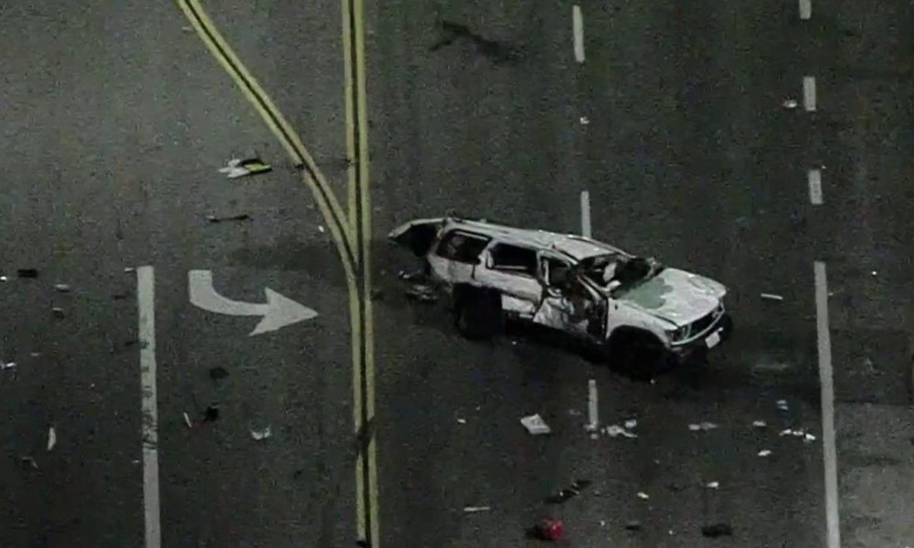 SUV driver killed in rollover crash on Torrance street – NBC Los Angeles