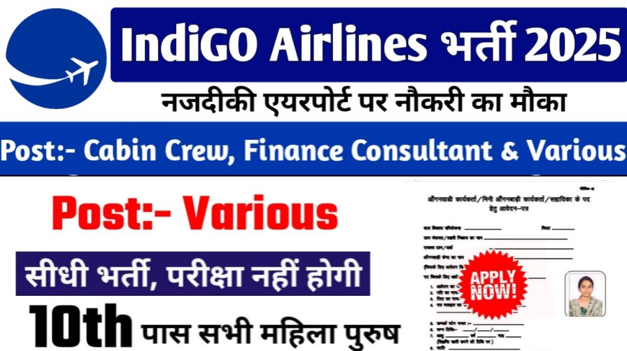 indigo job vacancy 2025